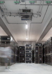 Kellerdeckendämmung Premium von Joma in neuer Lagerhalle von Allmikäs verbaut