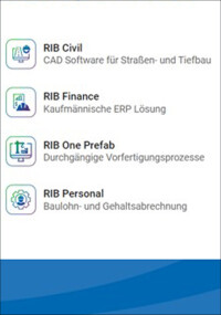RIB benennt Softwarelösungen um