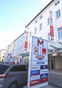 Ochsner Großwärmepumpen heizen & kühlen Einkaufzentrum MCenter Mattighofen