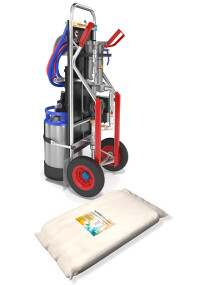 Orben: Mischbettharz als Sackware in Gebindegrößen von 4 bis 23 Litern