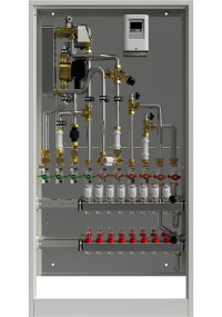 Malotech: Wärmepumpen-Wohnungsstation im 4-Leiter-System