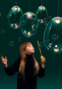 Trendleuchten im Seifenblasen-Design von Artemide