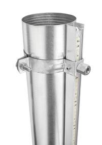 Grömo: Hinterleuchtung von Regenfallrohren mit LED's