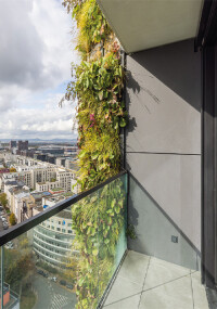 Equitone Faserzementtafeln für den „Eden Tower” in Frankfurt am Main