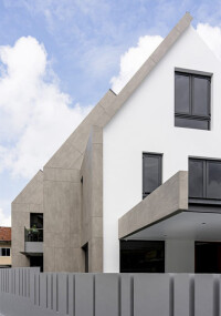 „Shell House” mit Dekton Gebäudeverkleidung