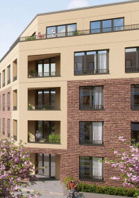 Riemchen von Vandersanden in der Parkstadt Karlshorst eingesetzt