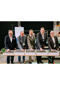Eröffnung der ersten deutschen Fabrik für klimapositiven Beton „Bton”