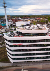 Eröffnung des Schüttflix-Towers auf dem Gelände des ehemaligen Gütersloher Güterbahnhofs