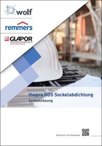 Systemlösungen zur Sockelabdichtung von Boden- und Deckenplatten