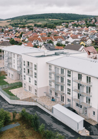 Außenwandkonstruktion erlaubt Bauausführung in Holzbauweise im Winter