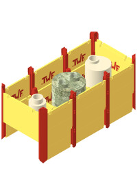 TWF Gleitschienenverbau: Erweiterung des KLV-Terminals am Skandinavienkai Lübeck Travemünde 