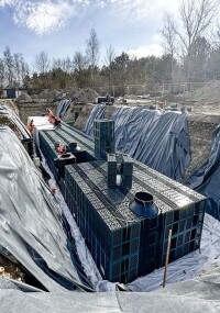 Fränkische: Parkplatz-Entwässerung für Olympia-Gelände in Garching