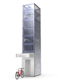 SFS liefert nonut-TDBL Gewindeformbefestiger für Fahrradparkturm von V-Locker