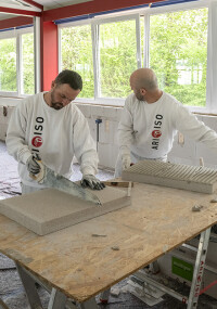 Vereinshaus des TV Jahn Dörnten mit Multipor Innendämmung ausgestattet