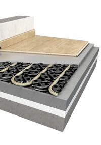 Aufeinander abgestimmt: Uzin Verlegesysteme und Roth Werke Flächen-Heiz- und Kühlsysteme