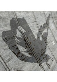 Reverse Graffiti auf Staumauer der Rappbodetalsperre gekärchert