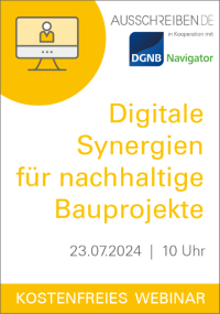 DGNB und Ausschreiben.de kooperieren: Neue Zusammenarbeit fördert nachhaltige Bauprojekte