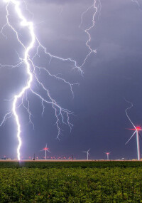 Meteorage und Recase: proaktives Blitzschutz-Risikomanagement für Betreiber von Windenergieanlagen