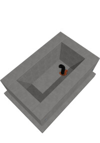 Knecht Kellerbau GmbH liefert maßgefertigte Sockel für Wärmepumpen