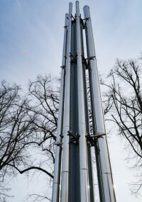 Unterirdische Heizzentrale für Wohnquartier mit Abgasanlage von Schräder