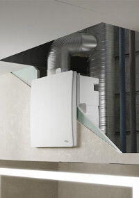 inVENTer Abluftgerät Taris verhindert Schimmelbildung in innenliegenden Feuchträumen