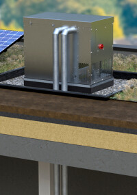 Aereco: Abluftwärmegerät AWN Basic Mini optimiert Dachflächennutzung