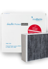 Neuer Aktivkohlefilter für das freeAir-Lüftungssystem von bluMartin