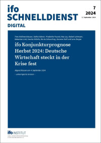 ifo Konjunkturprognose Herbst 2024: Wirtschaftswachstum schlechter als erwartet