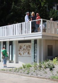 Einweihung der neuen Porzellanterrasse als Aussichtsplattform in Meißen