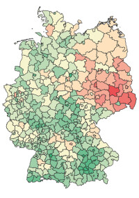 Update der immowelt Price Map: Geographische Cluster und verfeinerte Granularität