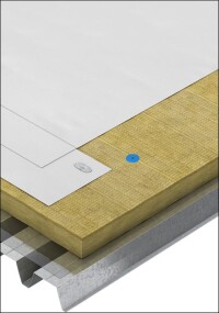 Neue Flachdachplatte von Kingspan aus Steinwolle mit Brandschutzklasse A1