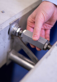 Forscherteam der FH Münster entwickelt Produkt für die rückbaufreundliche Balkoninstallation