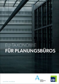 BAK und VBI veröffentlichen neuen Leitfaden EU-Taxonomie für Planungsbüros