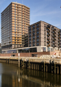 Schöck Produkte in höchstem Holzhochhaus Deutschlands „Roots” in Hamburg eingesetzt