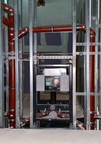 Sanitärinstallationen im Flughafen Frankfurt von MEPA Systemtechnik