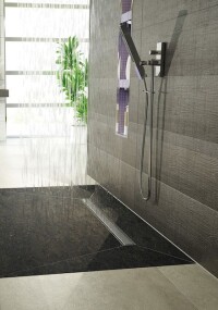 Extra flache Duschelemente von Jackon zum direkten Verfliesen