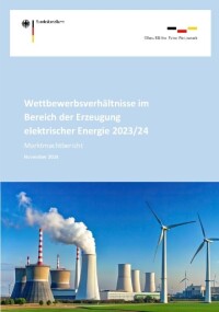 Bundeskartellamt veröffentlicht Marktmachtbericht zur Stromerzeugung