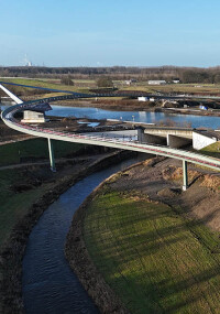 „Sprung über die Emscher”: Sicherheitskameras von Video Guard sichern Baufortschritt