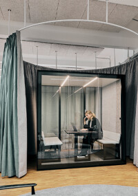 Strähle Teambox TB.2 - Schallgeschützte Rückzugsinseln bei Kienbaum