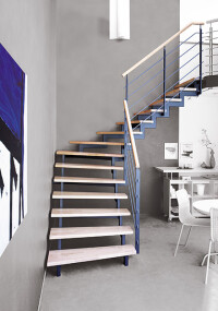 Fuchs-Treppen: Hybrid-System mit Trittschallschutz