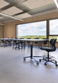 Kautschukböden von Nora für nachhaltige Schule in Wetzlar