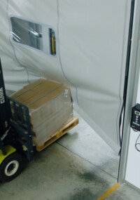 Teckentrup: Folien-Schnelllauftor mit Selbstreparatur-Funktion