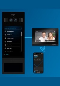 Digitales Türkommunikationssystem von Hager