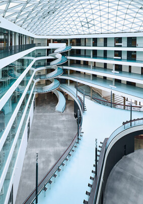 Nora Bodenbeläge im Neubau der DHBW