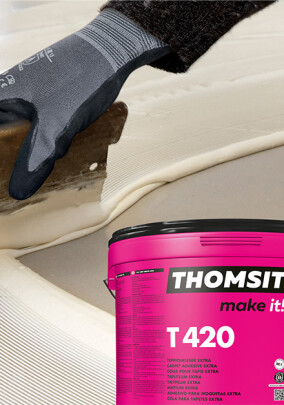 Neuer Textilbelagskleber Thomsit T 420