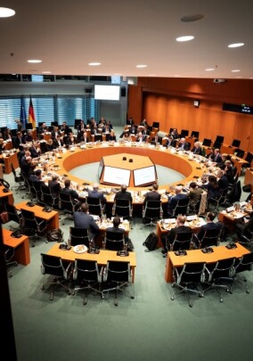 Thema Kreislaufwirtschaft bei der Allianz für Transformation