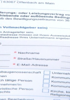Neues VFF-Antragsverfahren: Vereinfachung bei Förderantragstellung