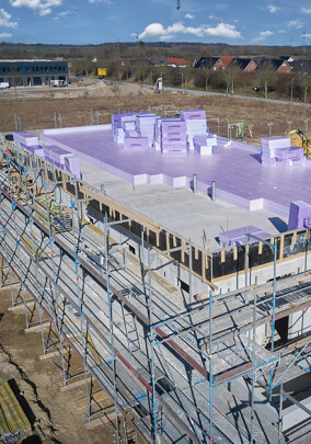 Energetisch hohe Maßstäbe: WZB-Hamburg setzt auf Jackodur Evo Umkehrdachdämmung