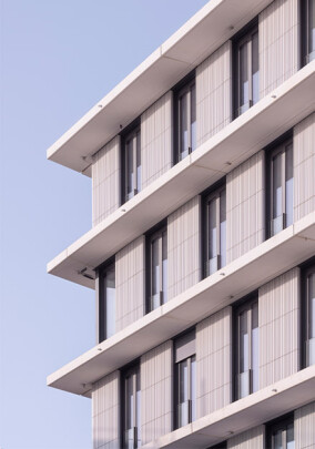 Moeding: Keramikfassade für Konzernzentrale von Enercity