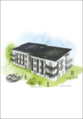 Energieautarkes Mehrfamilienhaus mit Pauschalmiete und Energieflatrate in Niesky